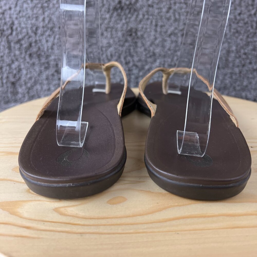 OluKai Brown Tan Sandals - Picture 6 of 9